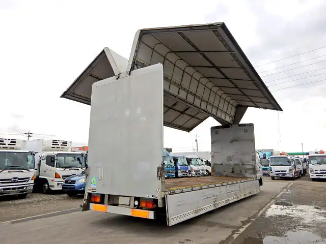 三菱 ファイター 中型/増トン ウイング 幌ウイング 床鉄板の中古トラック画像2