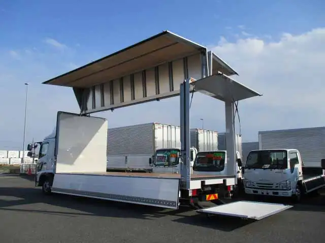 日野 レンジャー 中型/増トン ウイング パワーゲート ベッドの中古トラック画像5