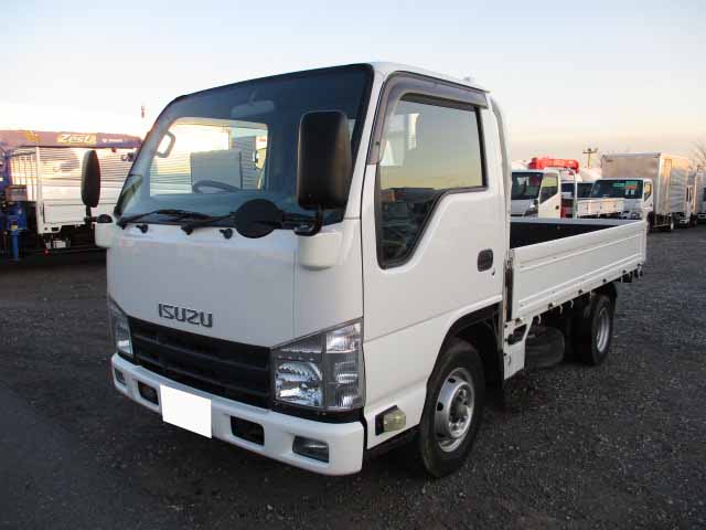 いすゞ エルフ 小型 平ボディ 10尺 BKG-NHR85A