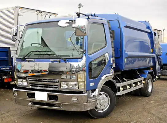 三菱 ファイター 中型/増トン パッカー車 プレス式 KK-FK71HEの中古トラック画像1