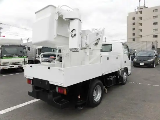 いすゞ エルフ 小型 高所・建柱車 高所作業車 PB-NKR81ANの中古トラック画像2