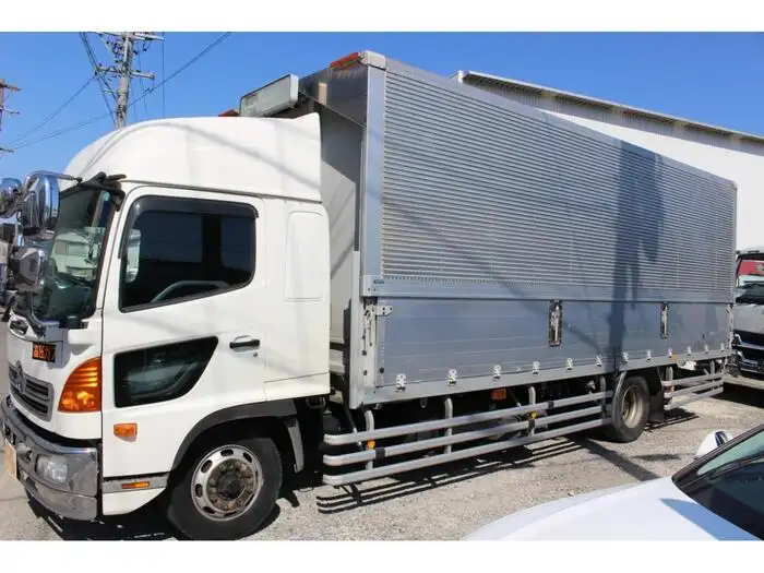 日野 レンジャー 中型/増トン ウイング パワーゲート ベッドの中古トラック画像2