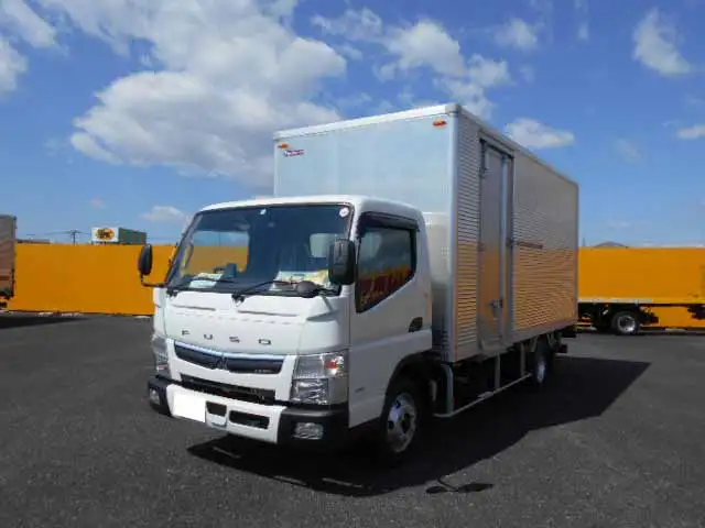 三菱 キャンター 小型 アルミバン パワーゲート サイドドア の中古トラック【車両No.95155】