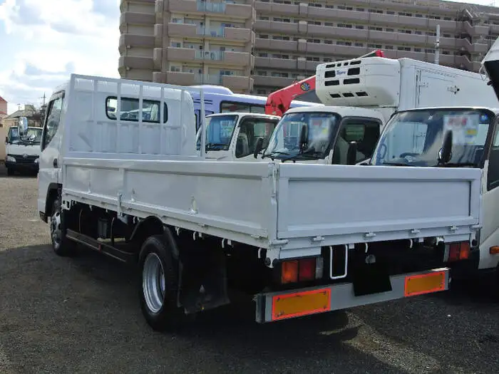 三菱 キャンター 小型 平ボディ 床鉄板 PA-FE82DEXの中古トラック画像2