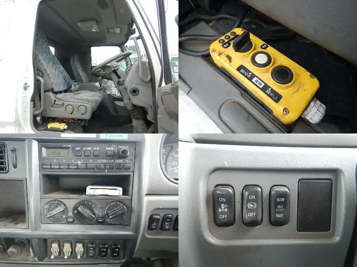 三菱 ファイター 中型/増トン 車両重機運搬 ベッド PA-FK61FKの中古トラック画像9