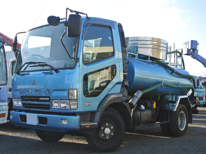 三菱 ファイター 中型/増トン タンク車 バキューム KK-FK71HC