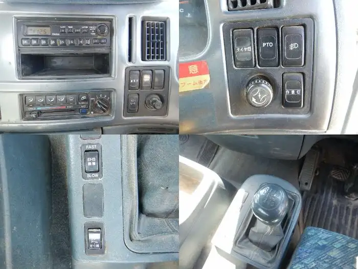 日産UD コンドル 中型/増トン 車両重機運搬 3段クレーン フックインの中古トラック画像10